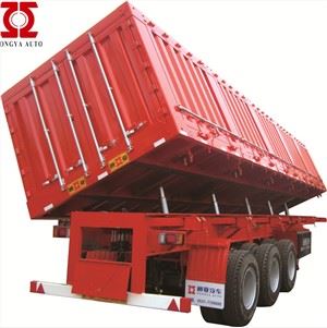 3axles stranski dump trailer